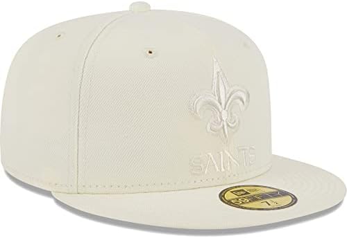 Új Korszak Férfi Krém New Orleans Saints Color Pack 59FIFTY Ellátott Sapka