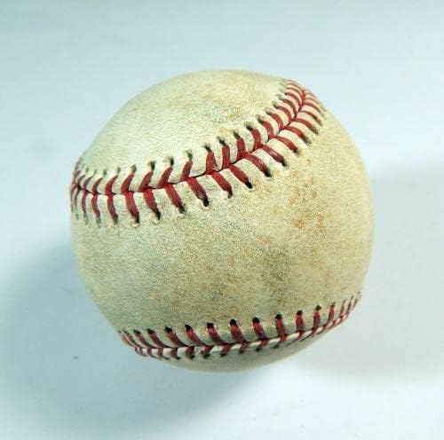 2021-ben a San Francisco Giants Colo Sziklás Játék Használt Baseball Evan Longoria indiai központi jegybank GO - Játék Használt Labdák