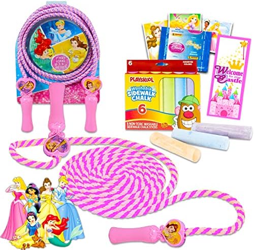 A klasszikus Disney Hercegnő Szabadtéri Játék Szett Gyerekeknek, Lányoknak - Disney Játszótér Csomag 7 Láb Hercegnő ugrókötél Plusz