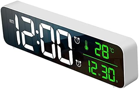Fonowx Nagy Vagy, Nagy LCD Kijelző, Hangos Digitális Hálószoba, Naptár Idő/Calendar/Hőmérséklet, Fehér