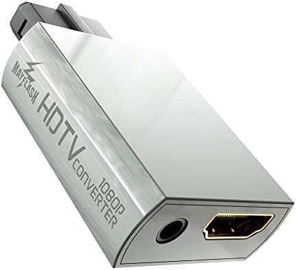 MAYFLASH N64-HDMI Adaptert, N64 Gamecube SNES SFC-HDMI Átalakító 1080P Full HD Átalakító 3,5 mm-es Audio Jack HDMI Kimenet N64-HDMI