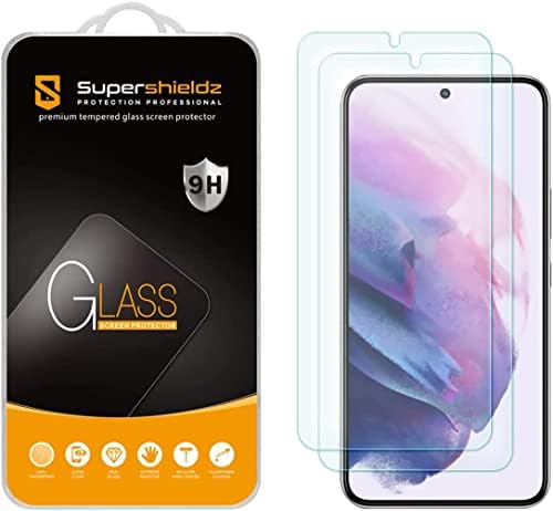 (2 Csomag) Supershieldz Célja a Samsung (Galaxy S22 Plusz 5G) Edzett Üveg kijelző Védő fólia, 0,2 mm, Anti Karcolás, Buborék Mentes