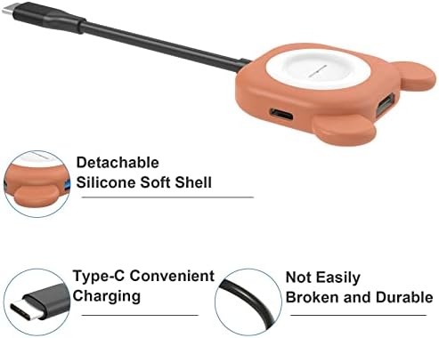 EASEGMER USB-HDMI Adaptert, a Nintendo Switch TV, C-Típusú Töltő Dokkoló Többportos Átalakító, USB 3.0 65 w-os USB-C Hub