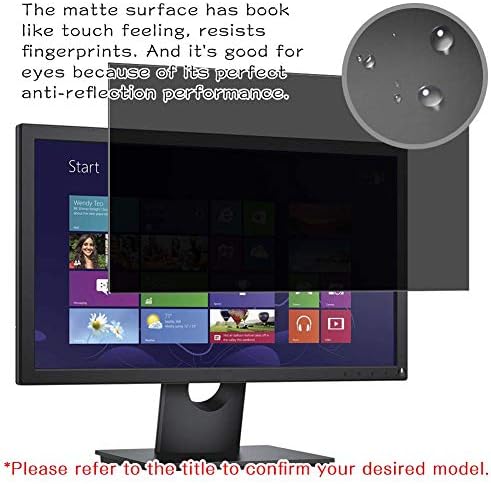 Synvy Adatvédelmi képernyővédő fólia, Kompatibilis AOC Agon AG241QX 24 Monitoron, Anti Kém Film Védők [Nem Edzett Üveg]