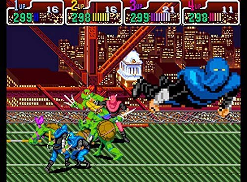 Teenage Mutant Ninja Turtles IV.: Teknősök Idő - (Super Nintendo, SNES) Reprodukciós Patron
