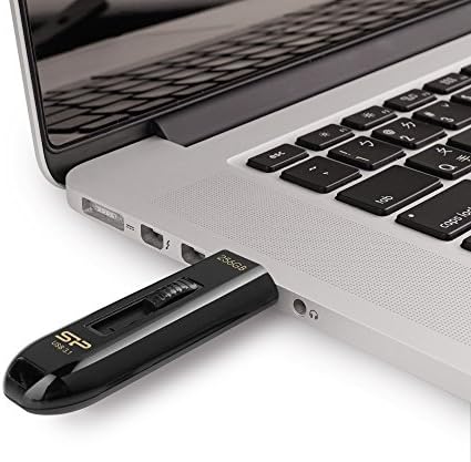 Szilikon Hatalom SP256GBUF3B21V1K USB-Memória, 256 gb-os, USB3.1 & USB 3.0, Dia-Típusú, Fekete