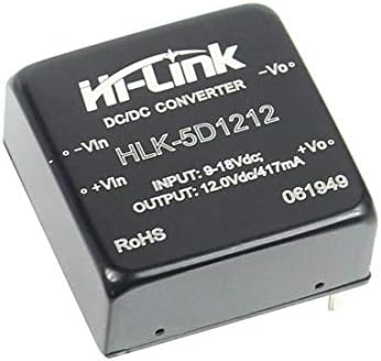 HI-Link HLK-5D1205/5D1212 DC DC 12V, hogy 12V 5W Feszültség Stabilizáló 4:1 Széles Bemeneti Feszültség Tápegység Modul (1 Db,5D1212)