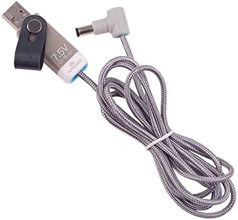 myVolts Zsinórt USB-7,5 V DC hálózati Kábel Kompatibilis A Philips Avent SCD520 Szülő Szülő Egység DECT Monitor