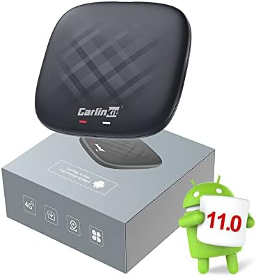 CarPlay Ai Doboz Adapter CarlinKit Vezeték nélküli Android Auto & Vezeték nélküli CarPlay Multimédia Doboz Netflix/YouTube Autó