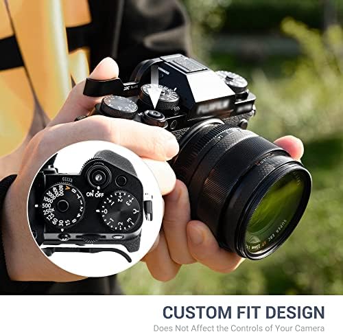JJC Deluxe Alumínium Ötvözet Fém Hüvelykujj Fel Markolat a Fuji Fujifilm X-T5 XT-5 X-T4 X-T3 XT5 XT4 XT3 Kamera Szexi Cipő Fedezze Protector