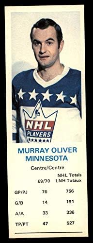 1970 Apa a Cookie-k 91 Murray Oliver North Stars (Hoki-Kártya) EX/MT Észak-Csillagok,