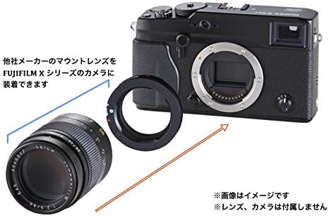 NOVOFLEX Adapter Kompatibilis a Fujifilm X-Mount Kamera Test Contax/Yashica Lencse (Fux/Folyt.)