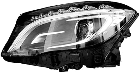 KABEER Autó Fényszóró Kompatibilis BENZ GLA 156 2015- LED Projektor Fényszóró 1569063100 1569063200 (Bal Vezető Oldali)