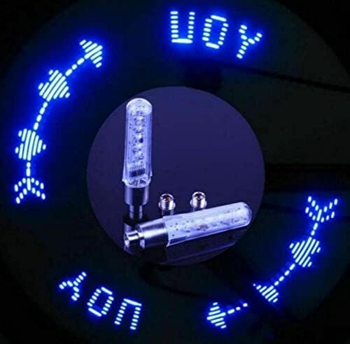 Kék LED-es Motorkerékpár Kerékpár Kerékpár Kerékpár Kerék Gumiabroncs Szelep villogó Fény Lámpa