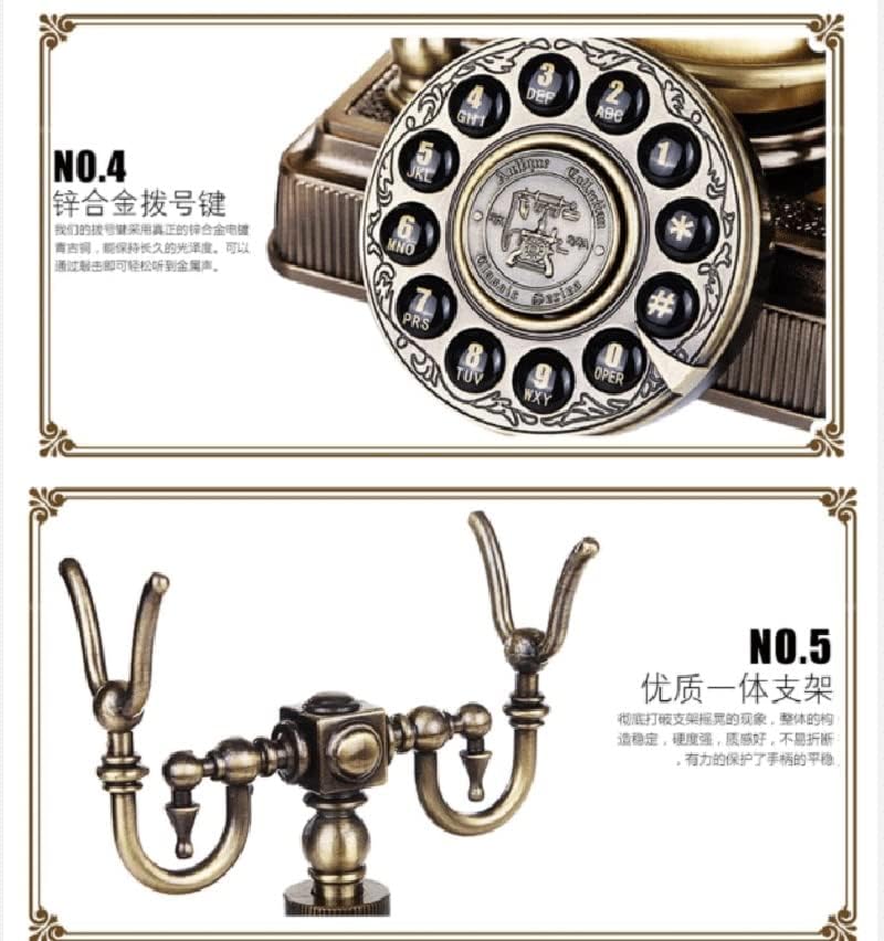 MXIAOXIA Klasszikus Antik Telefon Divat Vintage Telefon Vezetékes Telefon