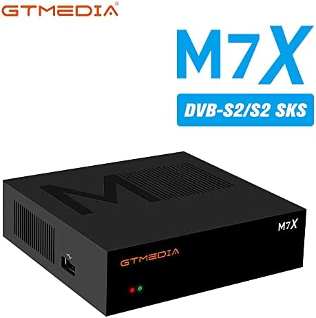 Eredeti Gtmedia M7x Dvb-s2 Vcm ACM Multi-Stream SKS Hevc Twin Tuner Lks&SKS Műholdvevő Beépített WiFi Set Top Box