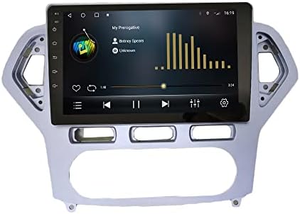 Android 10 Autoradio Autós Navigációs Sztereó Multimédia Lejátszó, GPS, Rádió, 2.5 D érintőképernyő forFord Mondeo GTDi240 2007-2010