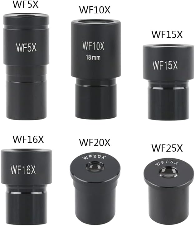 Labor Mikroszkóp Kiegészítők Mikroszkóp Szemlencse WF5X WF10X WF16X WF20X WF25X WF30X Biológiai Mikroszkóp Szemlencse 23.2