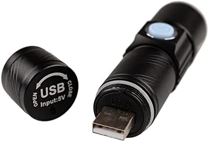 Paracord Bolygó LED Lámpa - 3 Fény Mód - USB-Újratölthető - Pocket Sürgősségi EDC -Csuklópántot Is - LED Taktikai Zseblámpa
