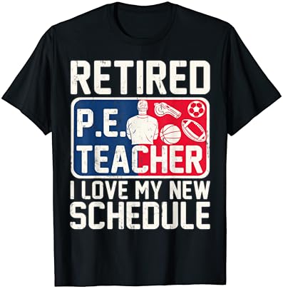 Nyugdíjas Testnevelő Tanár Imádom Az Új Menetrend T-Shirt