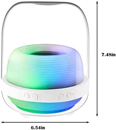Bluetooth Hangszóró Fények Színe Változó, Hordozható, Vezeték nélküli Hangszóró LED Világítás Témák,Bluetooth Audio,Bluetooth Hangszóró Sztereó