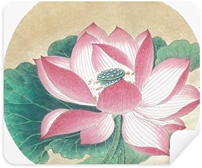 Víz Lotus Ábra Kínai Festészet tisztítókendővel Képernyő Tisztító 2db Velúr Szövet