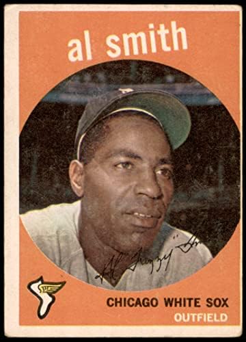 1959 Topps 22 Al Smith Chicago White Sox (Baseball Kártya) JÓ White Sox