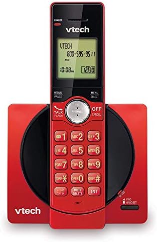 VTech CS6919-16 DECT 6.0 Zsinórnélküli Telefon Hívófél-AZONOSÍTÓ - Piros