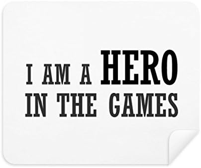 Én Vagyok A Hős A Játék tisztítókendővel Képernyő Tisztító 2db Velúr Szövet