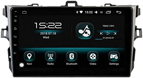 Autosion Android 12 Autó Sztereó-Dash Rádió Toyota Corolla 2007-2012 GPS Navigációs 9 Fej Egység MP5 Multimédia Lejátszó Videó Vevő WiFi