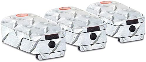 MightySkins Bőr Kompatibilis Oltár Robotika Evo Akkumulátor 3-Pack - Gyémánt Lemez | Védő, Tartós, Egyedi Vinyl Matrica wrap