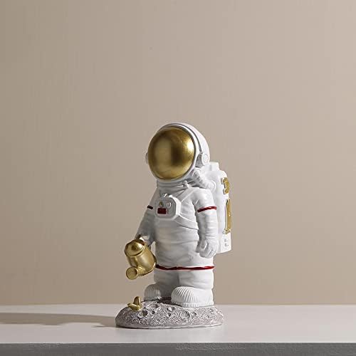 LYMOH Űrhajós Díszek Fény Luxus Nappali vörös Bor Rack TV Szekrény, Asztal gyerekszoba Dekorációk Űrhajósok Új Fehér Űrhajós (Piros Tároló