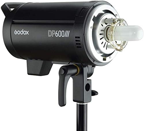 Godox DP600III 600W 2.4 G Wireless X Rendszer Stúdió Vaku Fény 600Ws GN80 Profi Fotózás Világítás, Beépített GODOX 2.4 G Wireless X Rendszer