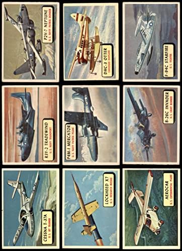 1957 Topps Gépek Részleges Teljes Készlet (Kártya) VG/EX+