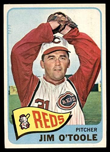 1965 Topps 60 Jim O ' toole Cincinnati Reds (Baseball Kártya) EX+ Vörösök