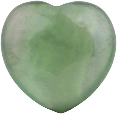 Sharvgun Fluorit Zöld Szíve Kő Meditáció Lithotherapy, Reiki Szív Dekoráció Gyógyulás Természetes Kristályok Anti Stressz,