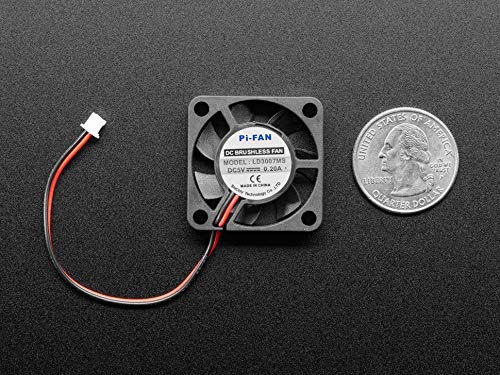 Adafruit 4468 Miniatűr 5V hűtőventilátor a Molex Csatlakozó PicoBlade