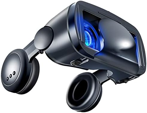 NUOPAIPLUS VR Headset, 3D-s VR Okos Szemüveg, Headset Virtuális Valóság Sisak Okostelefon Teljes Képernyős Látás Széles