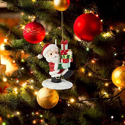 1DB karácsonyfa Mikulás Karácsony Szórakoztató Karakter Karácsonyi Családi Gnome Dekoráció Medál Rajzfilm karácsonyfa Medál Karácsony