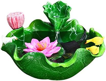 hanxiaoyishop akvárium Kreatív Lotus-Stílusú Asztal akvárium, Akvárium Szökőkút Bonsai Párásító Porlasztó, Otthon, Nappali, Iroda Akvárium