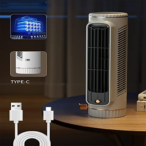 Hordozható Automatikus Távoli légkondícionáló, Usb Személyes légkondi Légkondicionáló, Mini 3-fokozatú Automata Fejét Rázta a Home Office