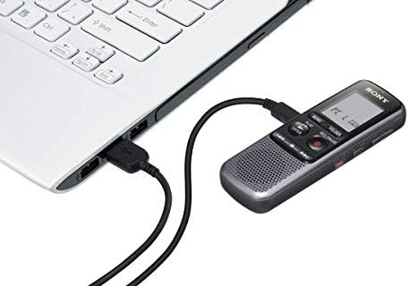 Sony Digitális diktafon BNO-PX-Sorozat, Beépített Mikrofon, USB-s, 4 GB Memória, Noise Cut Zaj-Ingyenes Felvételek, Tartalmaz