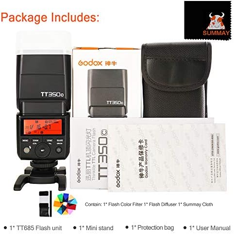 GODOX TT350C TTL GN36 Kamera Speedlite Canon Digitális Fényképezőgép (TT350C)