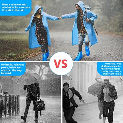 Eső Poncsót,Eső Réteg a Gyerekek, illetve Felnőttek Vízálló Cipő Kiterjed,Újrafelhasználható Eső Kabát-Esőkabát Férfiak Nők