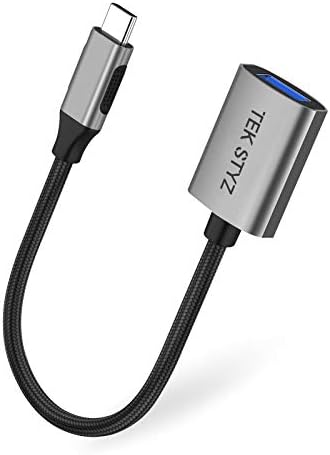 Tek Styz USB-C USB 3.0 Adapter Kompatibilis A Kawasaki Brute Force OTG Típus-C/PD Férfi USB 3.0 Női Converter. (5Gbps)