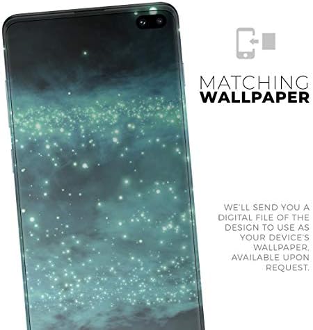 Design Skinz Divatos Zöld terület Felszíni Vinyl Matrica Wrap Cover Kompatibilis a Samsung Galaxy S10 Plusz (Képernyő Vágja le, majd Vissza,