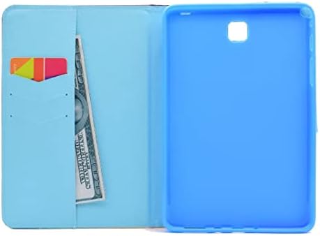 Samsung Galaxy Tab EGY 8.0 SM-T350 / T355 az Esetben,ZXL Virág Serise Vékony PU Bőr Folio Stand Zsebében Tárca Esetében Cardl Slot & Állvány