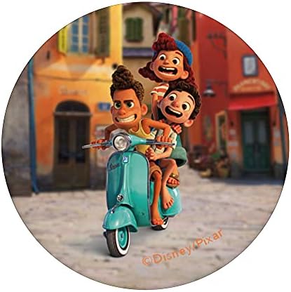 A Disney pedig Pixar Luca Alberto Giulia Vespa Út PopSockets Cserélhető PopGrip