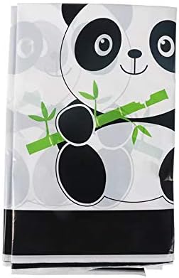 Panda Baba terítő Szülinapi Dekoráció - Panda Baba Műanyag Asztalterítő-70.8 x 42.5 cm Eldobható asztalterítő - Születésnapi Party Kellékek,