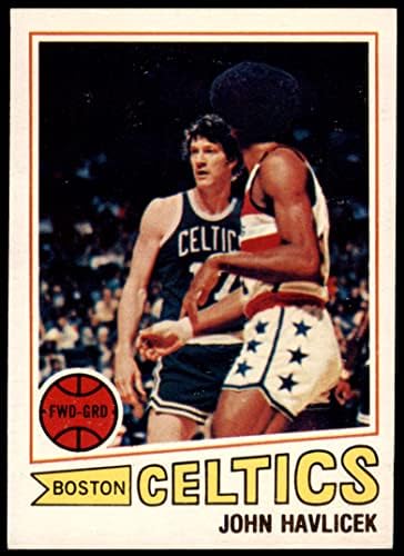 1977 Topps 70 John Havlicek Boston Celtics (Kosárlabda Kártya) EX Celtics-Ohio St.